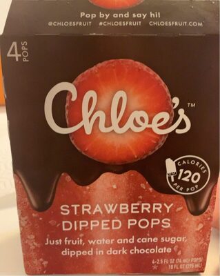 Strawberry Dipped Pops, Strawberry