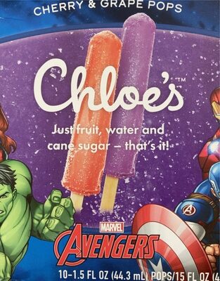 Grape & Cherry Pops, Grape & Cherry