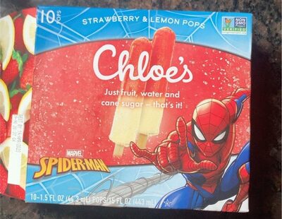 Strawberry & Lemon Pops, Strawberry & Lemon