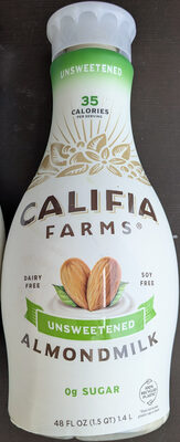 Unsweetened Almondmilk, Unsweetened