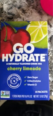 Cherry Limeade Electrolyte Drink Mix, Cherry Limeade
