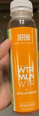 Wtrmln Wtr Defend, Watermelon; Seville Orange