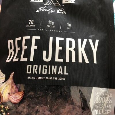 Original Grass-Fed Beef Jerky, Original