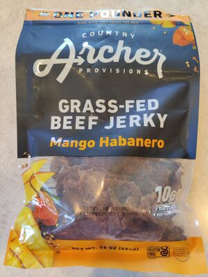 Mango Habanero Beef Jerky, Mango Habanero