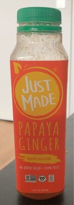 Papaya Ginger Healthy Digestion 100% Juice, Papaya Ginger
