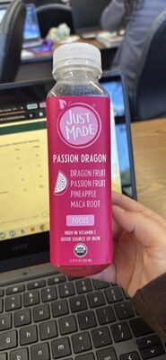 Passion Dragon Mental Focus 100% Juice, Passion Dragon