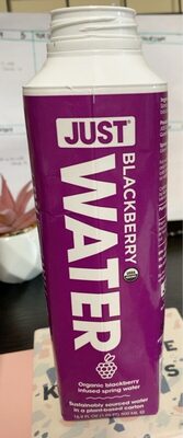 Blackberry Organic Infused Spring Water, Blackberry