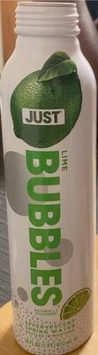 Lime Bubbles Effervescent Spring Water, Lime Bubbles