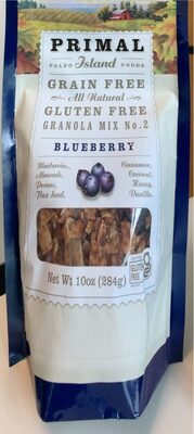 Blueberry Grain Free Granola Mix, Blueberry