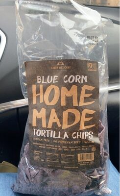 Blue Corn Home Made Tortilla Chips, Blue Corn