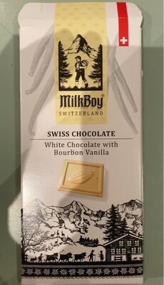 White Chocolate With Bourbon Vanilla Swiss Chocolate, White Chocolate With Bourbon Vanilla