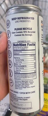 Ginger Brew Sparkling Probiotic Drink, Ginger