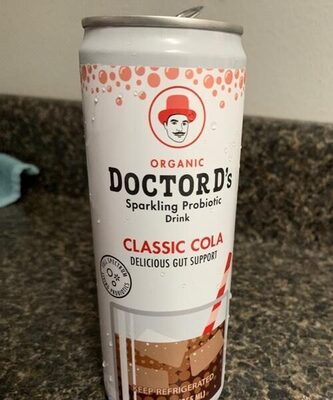 Classic Cola Sparkling Probiotic Drink, Classic Cola