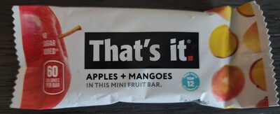 Apples + Mangoes Mini Fruit Bar, Apples + Mangoes