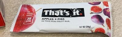 Apples + Figs Mini Fruit Bar, Apples + Figs