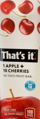 1 Apple + 4 Dates Fruit Bar, Apple + Dates