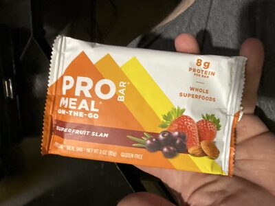 Superfruit Slam Meal On-The-Go Bar, Superfruit Slam