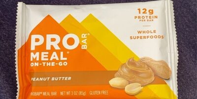 Peanut Butter Meal On-The-Go Bar, Peanut Butter