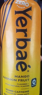 Mango Passion Fruit Flavored Sparkling Beverage, Mango Passion Fruit