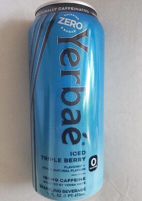 Iced Triple Berry Flavored Sparkling Beverage, Iced Triple Berry