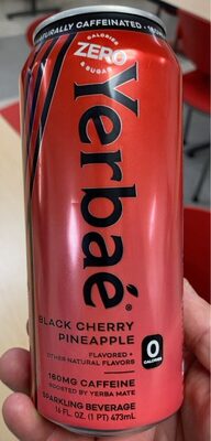 Black Cherry Pineapple Flavored Sparkling Beverage, Black Cherry Pineapple