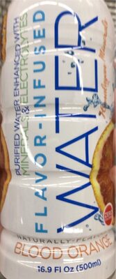 Blood Orange Flavored Smooth Hydration Purified Water, Blood Orange