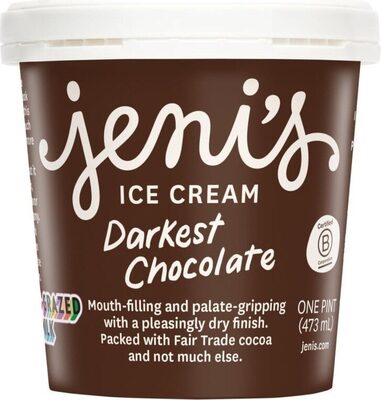 Darkest Chocolate Ice Cream, Darkest Chocolate