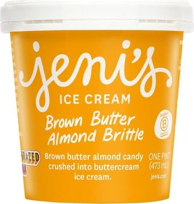 Brown Butter Almond Brittle Brown Butter Almond Candy Crushed Into Buttercream Ice Cream, Brown Butter Almond Brittle