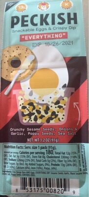 "Everything Snackable Eggs & Crispy Dip, "Everything