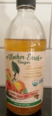 Mother Earth Vinegar, Organic Apple Cider Vinegar