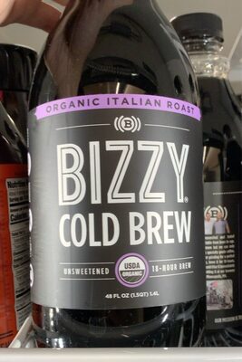 Italian Roast Organic Cold Brew 100% Arabica Coffee, Italian Roast