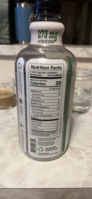 Unsweetened Espresso Blend Organic Cold Brew 100% Arabica Coffee, Unsweetened