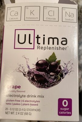 Grape Electrolyte Drink Mix, Grape