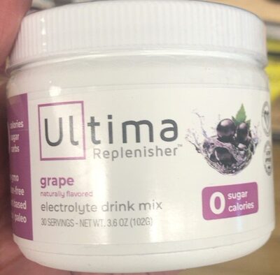 Grape Flavored Electrolyte Drink Mix, Grape