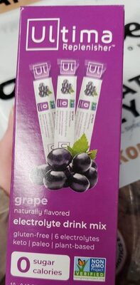 Grape Electrolyte Drink Mix Stickpacks, Grape