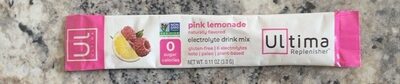 Pink Lemonade Flavored Electrolyte Drink Mix, Pink Lemonade