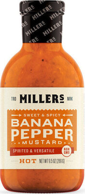 Banana Pepper Mustard, Sweet & Spicy, Hot