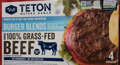 Sea Salt & Cracked Pepper Burger Blends, Sea Salt & Cracked Pepper