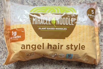 Plant Based Noodles, Angel Hair Style