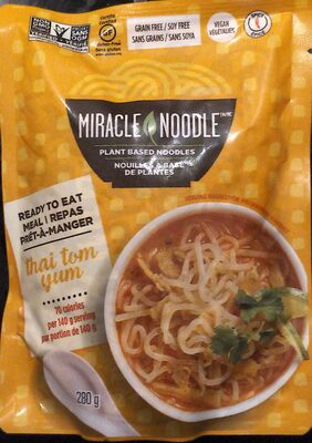 Thai Tom Yum + Plant Based Noodles, Thai Tom Yum