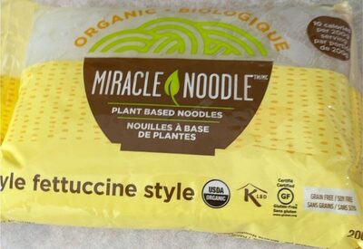 Fettuccine Style Plant Based Noodle