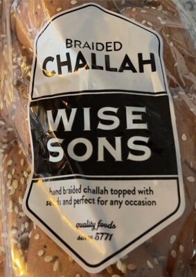 Braided Challah, Braided