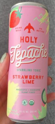 Strawberry Lime Sparkling Tonic, Strawberry Lime