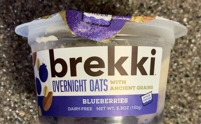 Blueberries With Almond And Ancient Grains Ready-To-Eat Oats, Blueberries