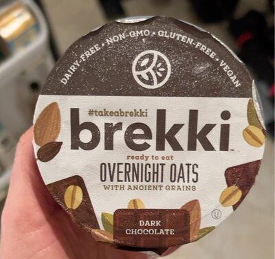 Dark Chocolate With Almond And Ancient Grains Ready-To-Eat Oats, Dark Chocolate 