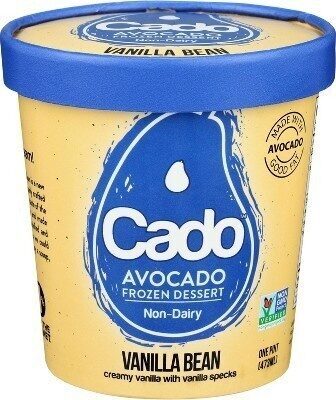 Vanilla Bean Avocado Non-Dairy Frozen Dessert, Vanilla Bean