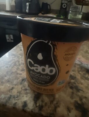 Choco Peanut Butter Chocolate Peanut Butter & Chocolate Flakes Avocado Frozen Dessert, Choco Peanut Butter