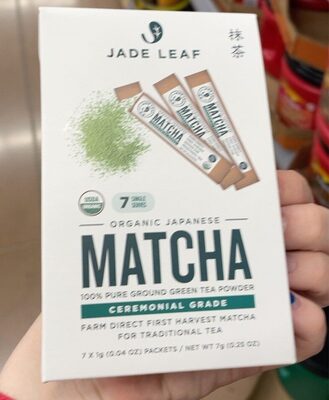 Organic Ceremonial Matcha Single Serves