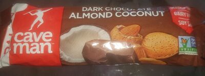 Coconut Almond Dark Chocolate Nutrition Bar, Coconut Almond