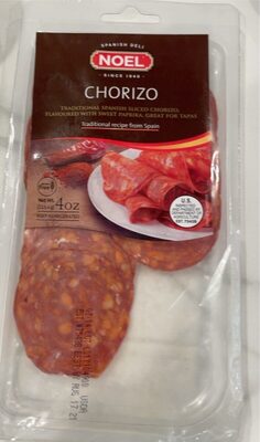 Traditional Spanish Sliced Chorizo, Flavoured With Sweet Paprika, Great For Tapas, Chorizo